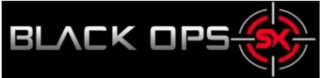 BLACK OPS SX logo