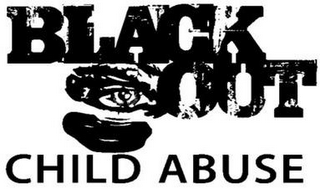 BLACK OUT CHILD ABUSE logo