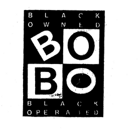 BLACK OWNED BO BLACK OPERATED BO logo