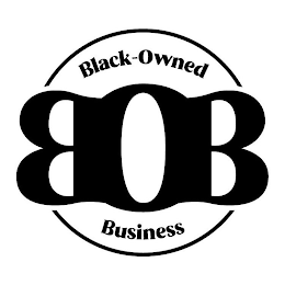 BLACK-OWNED BUSINESS BOB logo