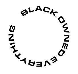 BLACK OWNED EVERYTHING logo