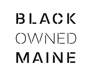 BLACK OWNED MAINE logo