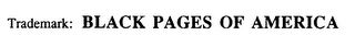 BLACK PAGES OF AMERICA logo