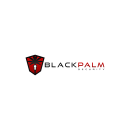 BLACK PALM SECURITY logo