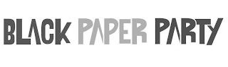 BLACK PAPER PARTY logo