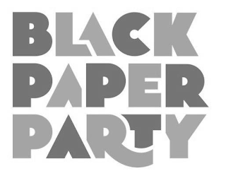 BLACK PAPER PARTY logo
