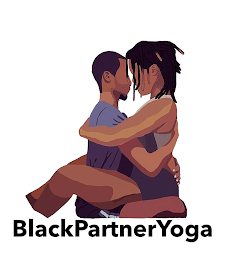 BLACK PARTNER YOGA logo