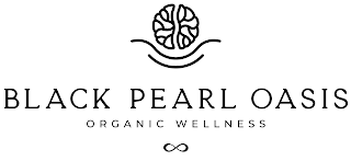 BLACK PEARL OASIS ORGANIC WELLNESS logo