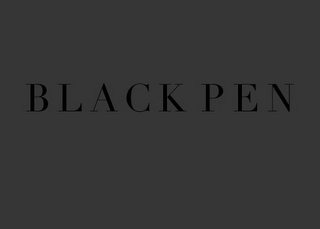 BLACK PEN logo