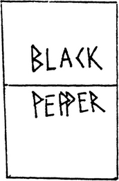 BLACK PEPPER logo