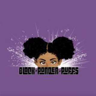 BLACK • PONDER • PUFFS logo