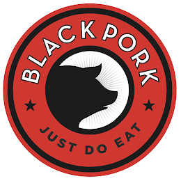 BLACK PORK JUST DO EAT logo