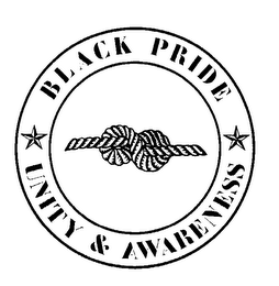 BLACK PRIDE UNITY & AWARENESS logo