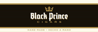BLACK PRINCE CIGARS HAND MADE . HECHO AMANO logo