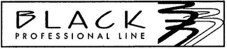 BLACK PROFESSIONAL LINE logo