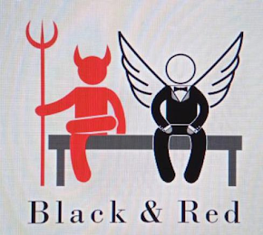 BLACK & RED logo