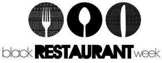 BLACK RESTAURANT WEEK logo