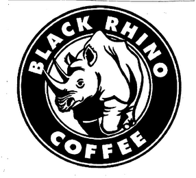 BLACK RHINO COFFEE logo