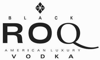 BLACK ROQ AMERICAN LUXURY VODKA logo