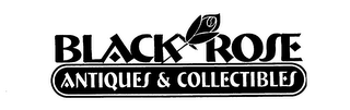 BLACK ROSE ANTIQUES & COLLECTIBLES logo