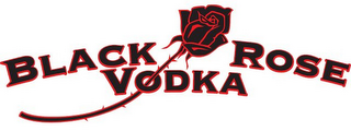 BLACK ROSE VODKA logo