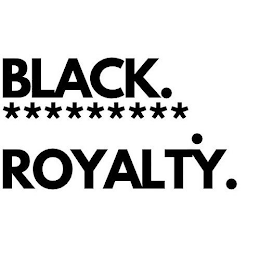 BLACK. ********* ROYALTY. logo
