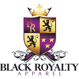 BLACK ROYALTY APPAREL BR logo
