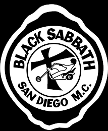 BLACK SABBATH SAN DIEGO M.C. logo