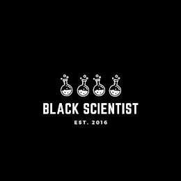 BLACK SCIENTIST EST. 2016 logo
