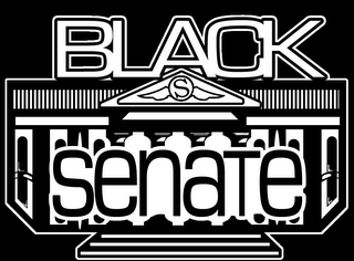 BLACK SENATE S logo