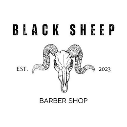 BLACK SHEEP BARBERSHOP EST. 2023 logo