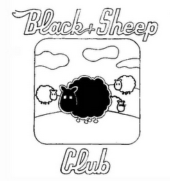 BLACK + SHEEP CLUB logo