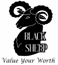 BLACK SHEEP VALUE YOUR WORTH logo
