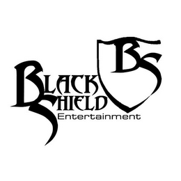 BLACK SHIELD ENTERTAINMENT BS logo