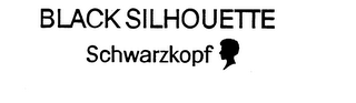 BLACK SILHOUETTE SCHWARZKOPF logo