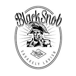 BLACK SNOB SAVAGELY LAVISH logo