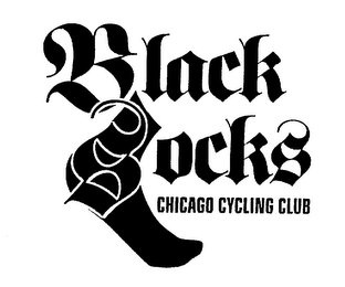 BLACK SOCKS CHICAGO CYCLING CLUB logo