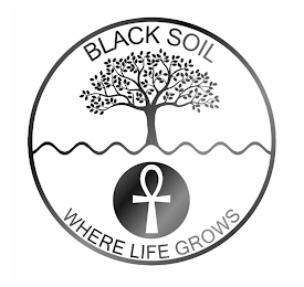 BLACK SOIL WHERE LIFE GROWS logo
