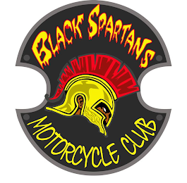 BLACK SPARTANS MOTORCYCLE CLUB logo