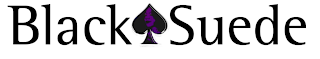 BLACK SUEDE logo