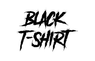 BLACK T-SHIRT logo