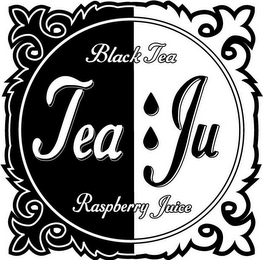 BLACK TEA TEA JU RASPBERRY JUICE logo