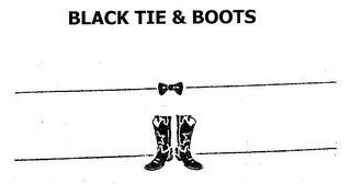 BLACK TIE & BOOTS logo
