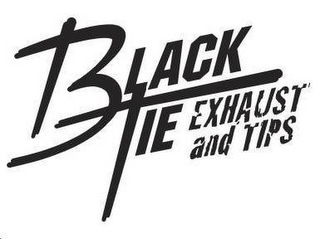 BLACK TIE EXHAUST AND TIPS logo