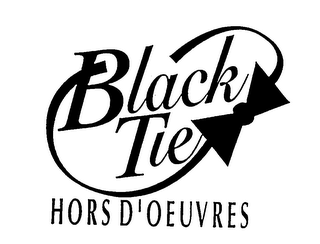 BLACK TIE HORS D'OEUVRES logo