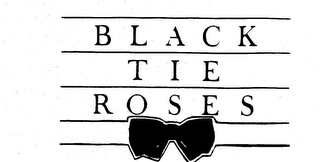 BLACK TIE ROSES logo