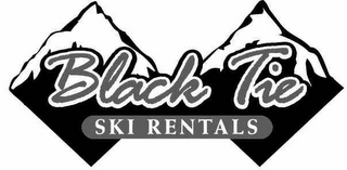 BLACK TIE SKI RENTALS logo