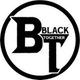 BLACK TOGETHER B T logo