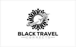 BLACK TRAVEL · · · CONNECTS · · · logo