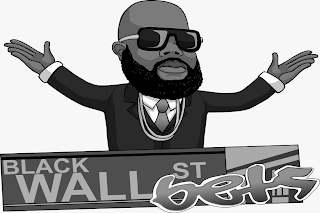 BLACK WALL ST BETS logo